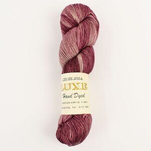 Chelsea Luxe DK Hand Dyed Yarn 100% Superwash Merino 225 Yards Sugar Plum